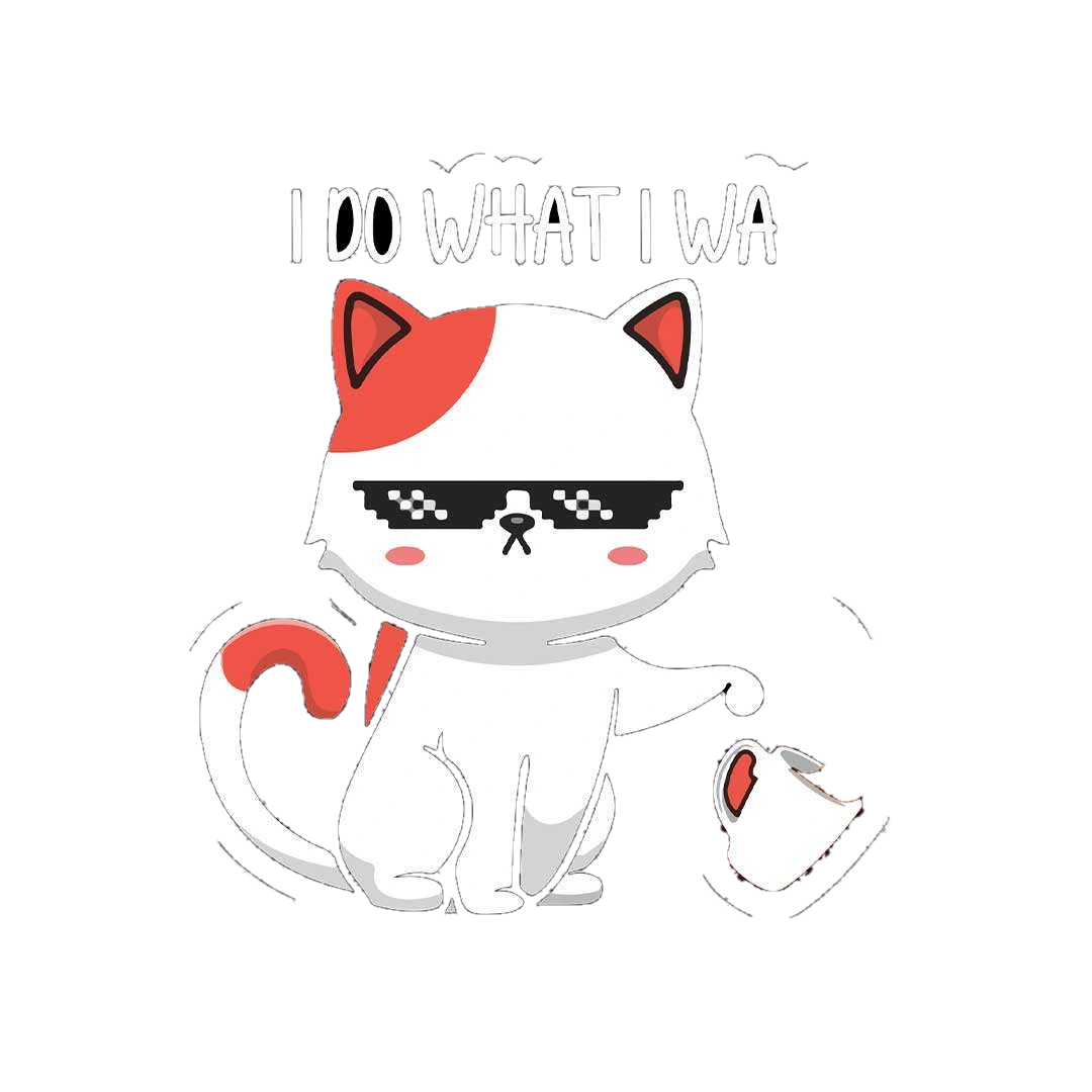 I Do What I Want Sticker
